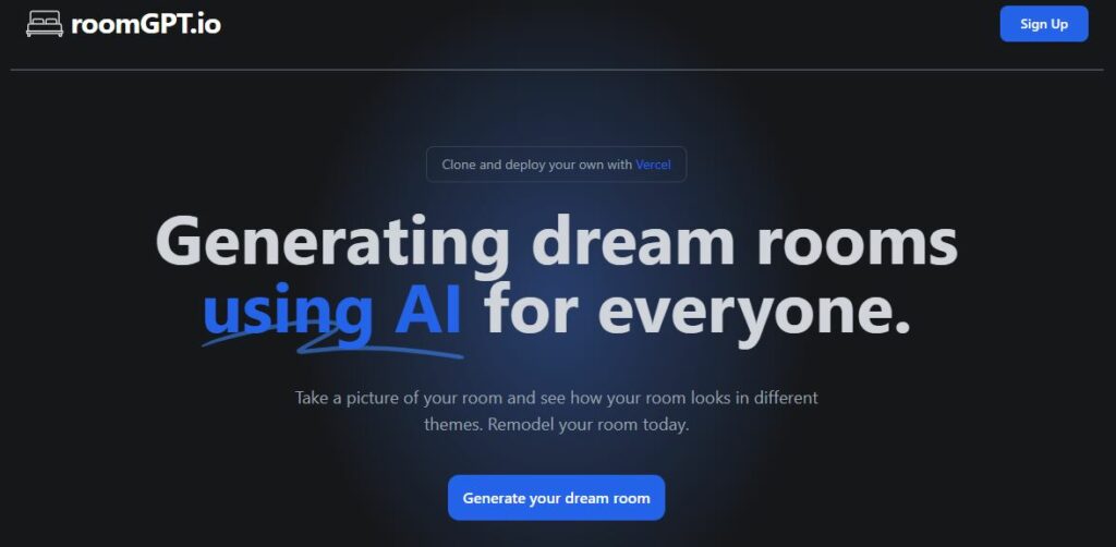صمم غرفتك بالذكاء الاصطناعي RoomGPT